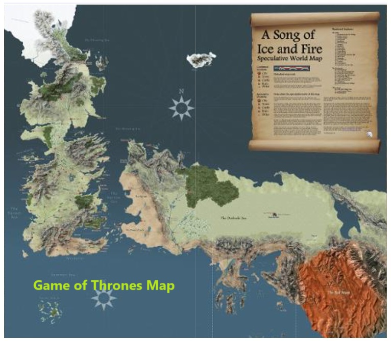 Game of Thrones Map