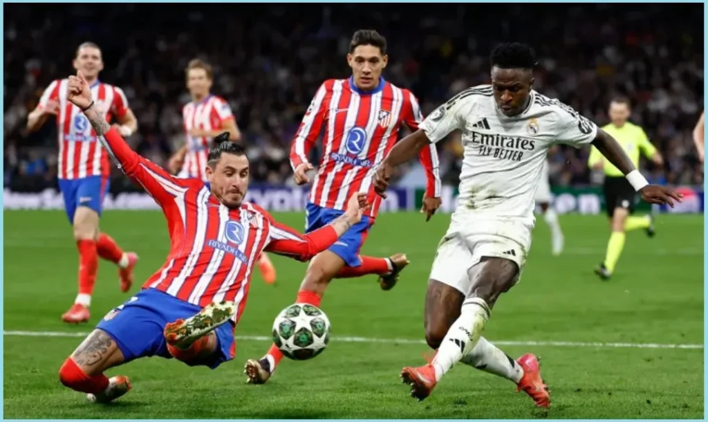 Atlético Madrid vs Real Madrid Lineups