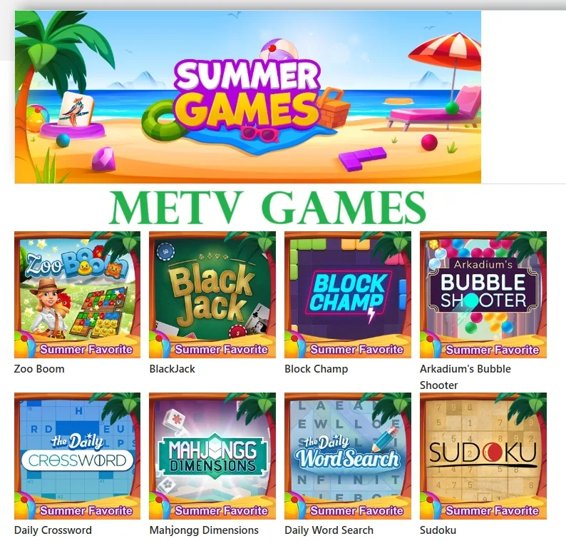 MeTV Games