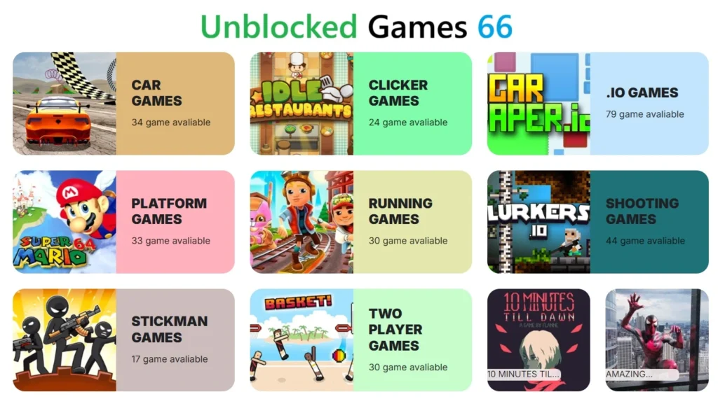Unblocked Games 66