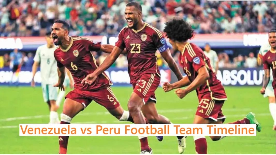 Venezuela National Football Team vs Peru National Football Team Timeline