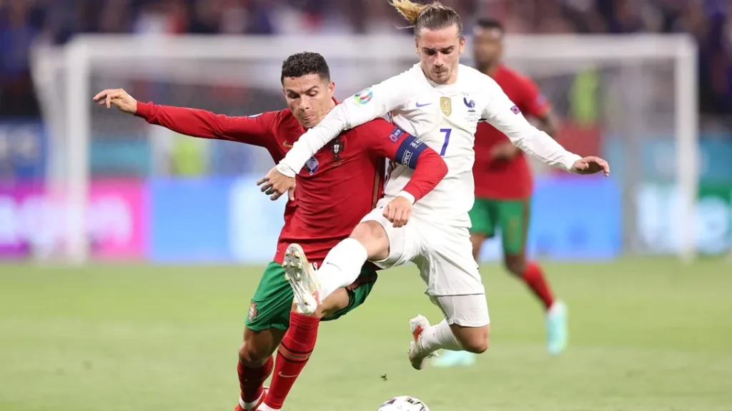 Portugal National Football Team vs France National Football Team Timeline