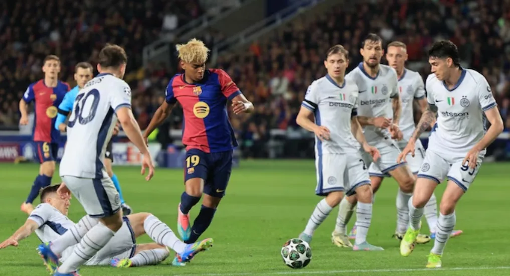 Inter Milan vs FC Barcelona Timeline