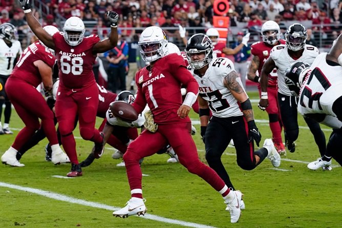 Atlanta Falcons vs Arizona Cardinals Match Player Stats