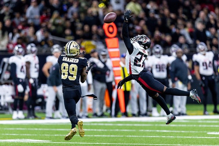 Atlanta Falcons vs New Orleans Saints Match Player Stats